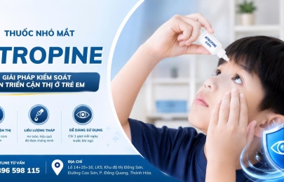 THUỐC NHỎ MẮT ATROPINE NỒNG ĐỘ THẤP: 
