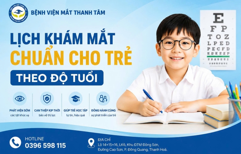 Hè Này Có Nên Đưa Con Đi Khám Mắt Không? Lịch Khám Mắt Chuẩn Cho Trẻ Theo Độ Tuổi
