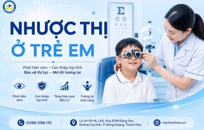 Nhược Thị Ở Trẻ Em – Phát Hiện Muộn Có Còn Chữa Được Không?
